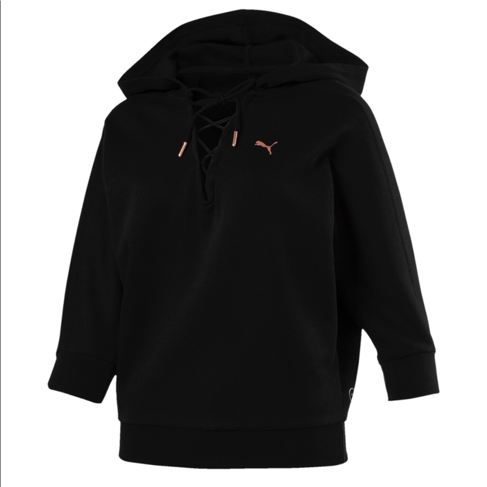 puma Active Training Yogini Crop Hoodie | size S